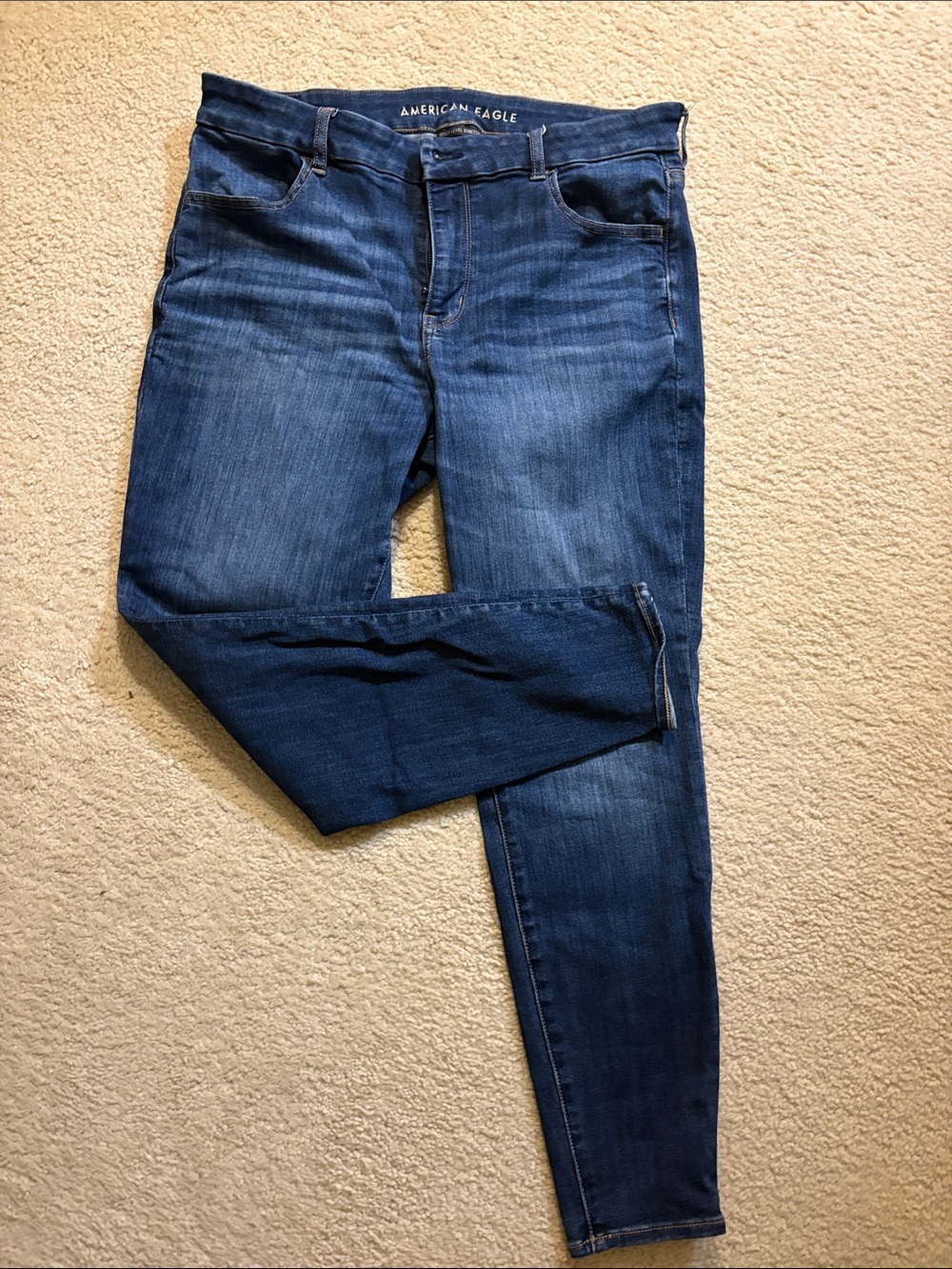 American Eagle Curvy Next Level stretch Jegging Size 14